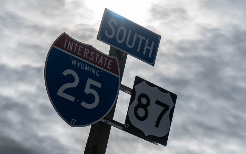 1000 Kilometer auf der Interstate durch Wyoming